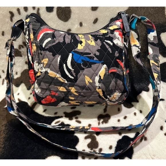 Vera Bradley Splash Floral Lighten Up  Crossbody Bag - Picture 2 of 10